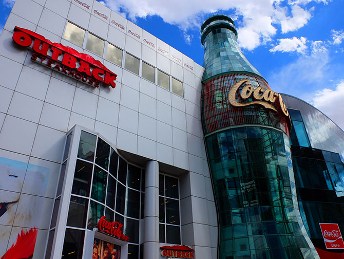CocaCola Store a Las Vegas LasVegas.it