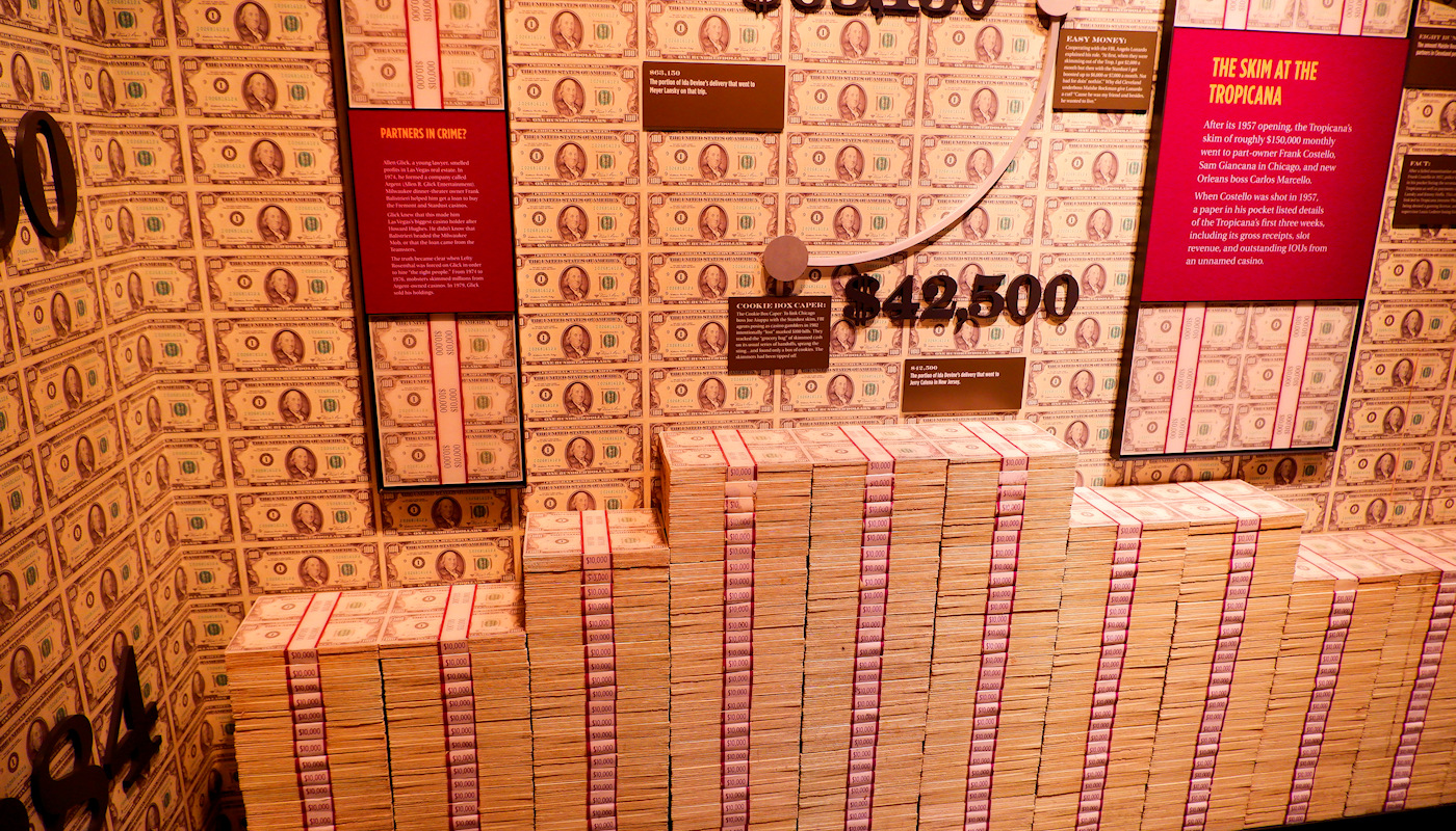 Mob Museum a Las Vegas - Cash